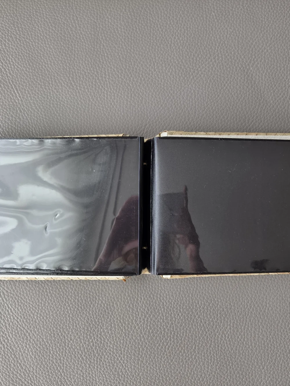 Pottery Barn Woven Straw Mini Photo Album